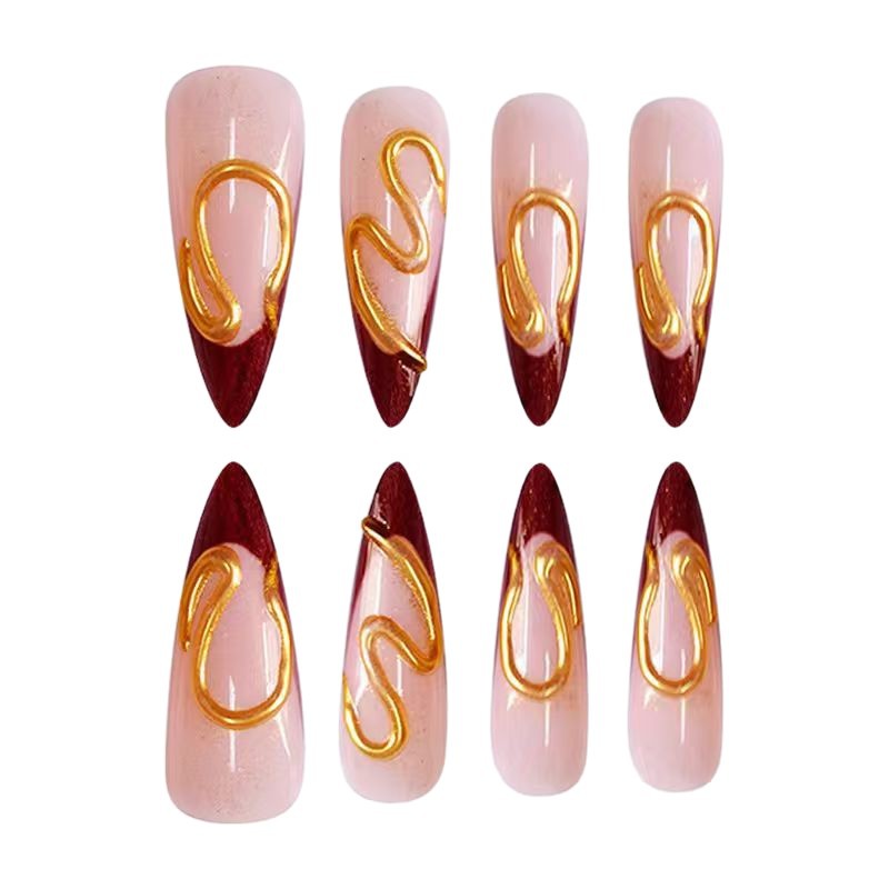 Elegante Sculpted Nagelverlängerungen Brehn