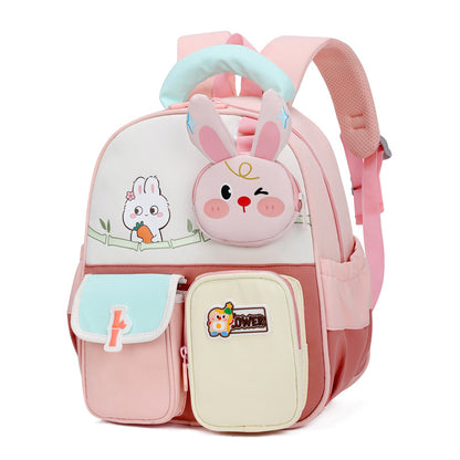 Kinder Adorable Bunny-Themed Schulrucksack