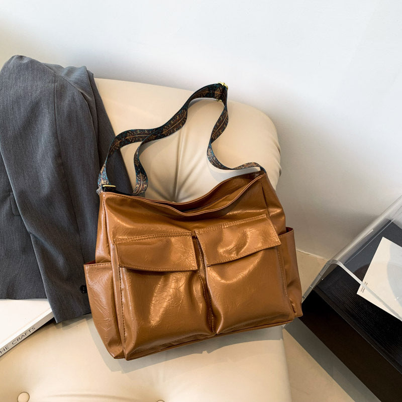Chice metallische Handtasche Brehn