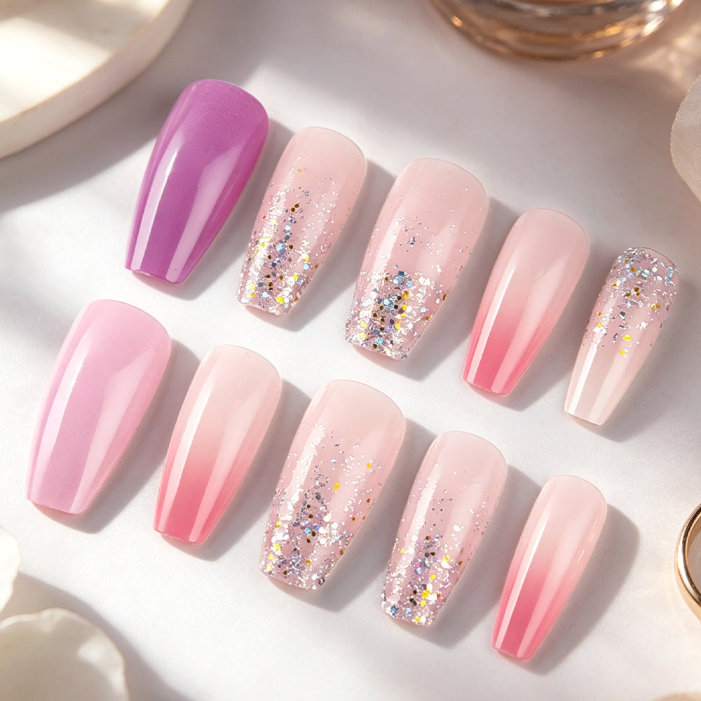 Glamouröses Glitzer-Gel-Nagel-Set Brehn