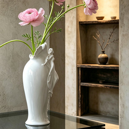 Elegante Schmetterling-förmige dekorative Vase