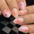 Künstlerischer Press-On Nagelset mit lebhaften Stern-Designs Brehn