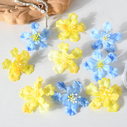 Florale dekorative Haarschmuck