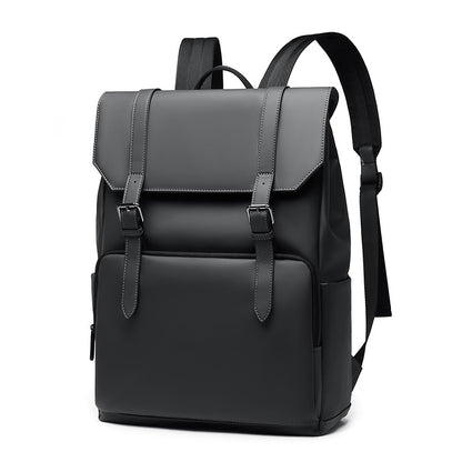 Strukturierter Leder-Rucksack Brehn