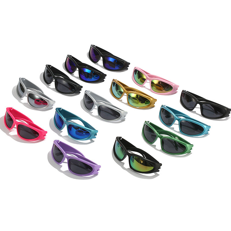 Damen sportliche Sonnenbrille mit ergonomischem Design und polarisierenden Gläsern Brehn