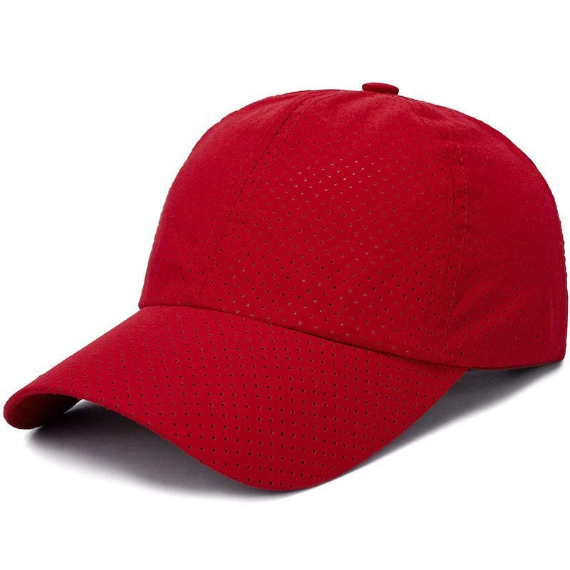 Damen Atmungsaktive Sportcap mit Lochmuster Brehn