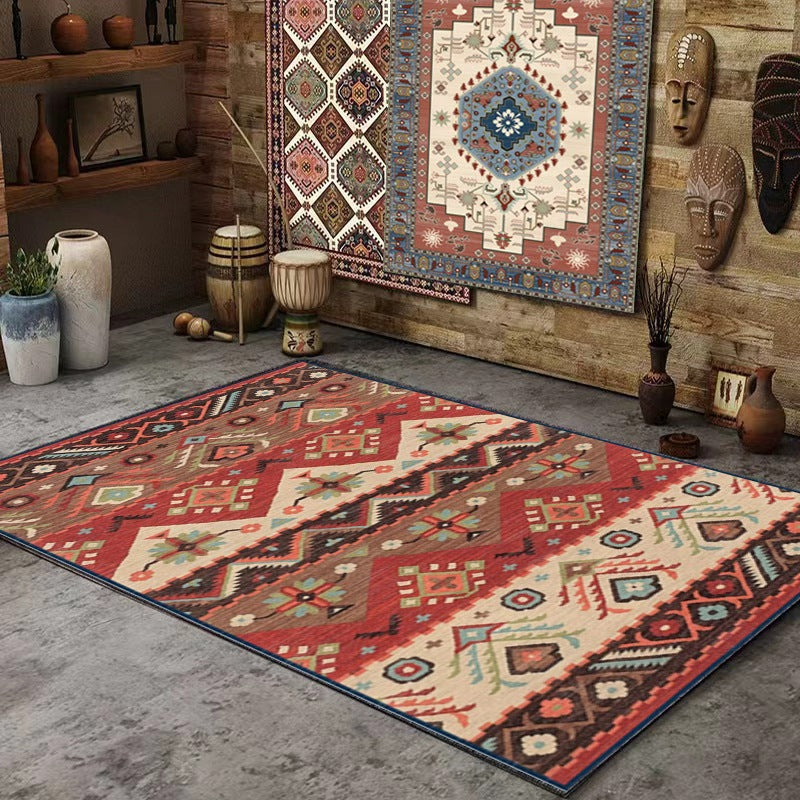 Dekorativer Bohemian-Teppich