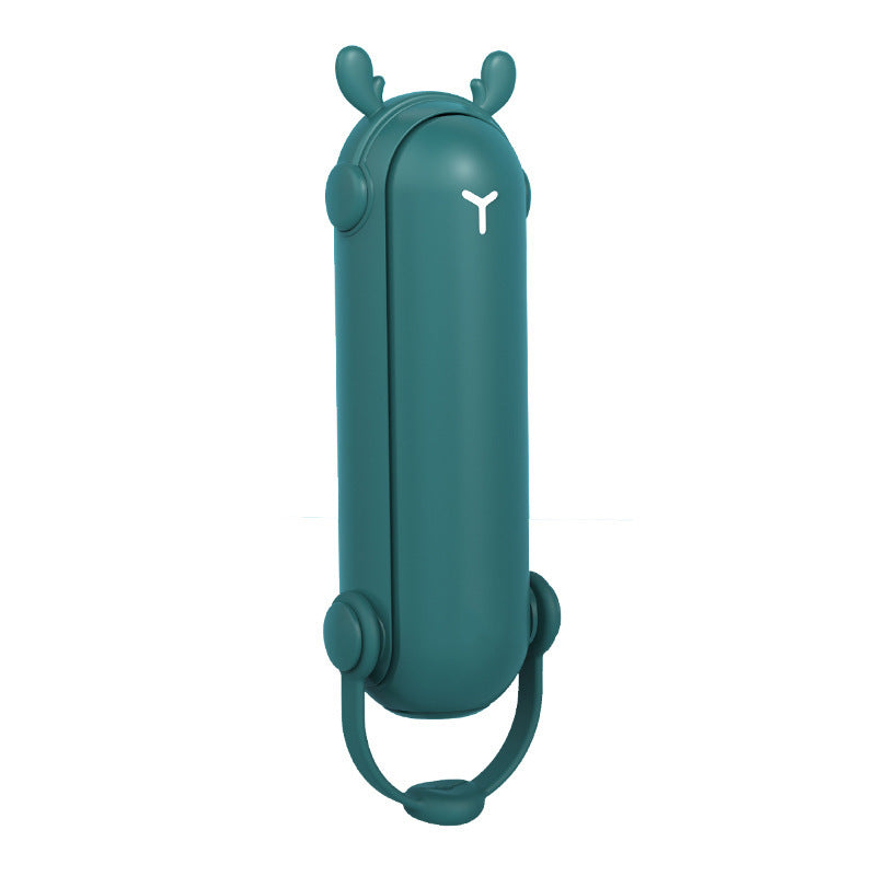 Unisex Tragbarer USB Mini-Ventilator mit Ruhemodus und einstellbarer Geschwindigkeit Brehn