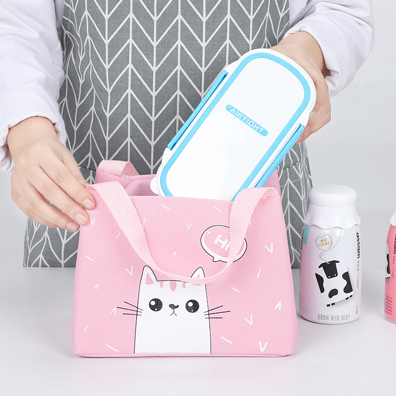 Süße Bärenprint isolierte Lunch-Tasche Brehn