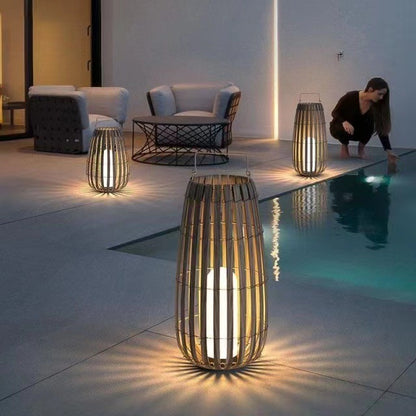 Stilvolle Outdoor Dekorative LED Laterne