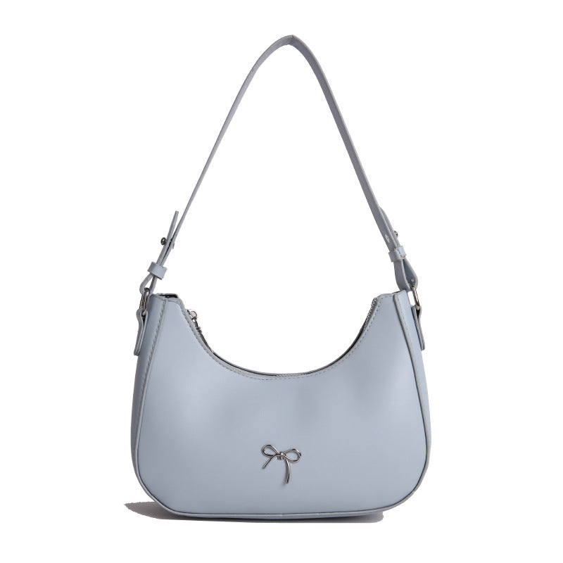 Stylische Bow Detail Schultertasche Brehn