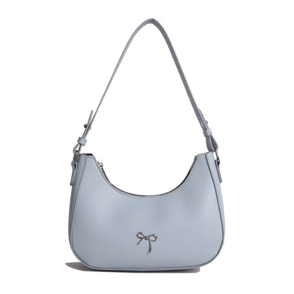 Stylische Bow Detail Schultertasche Brehn