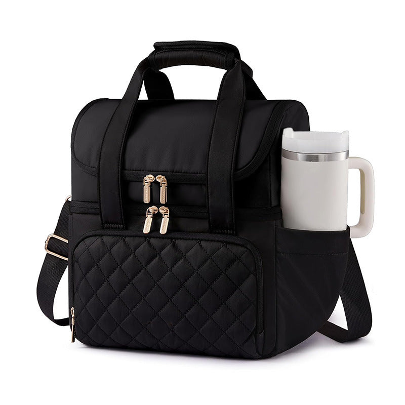 Elegante Kühltasche mit Praktischem Getränkehalter Brehn