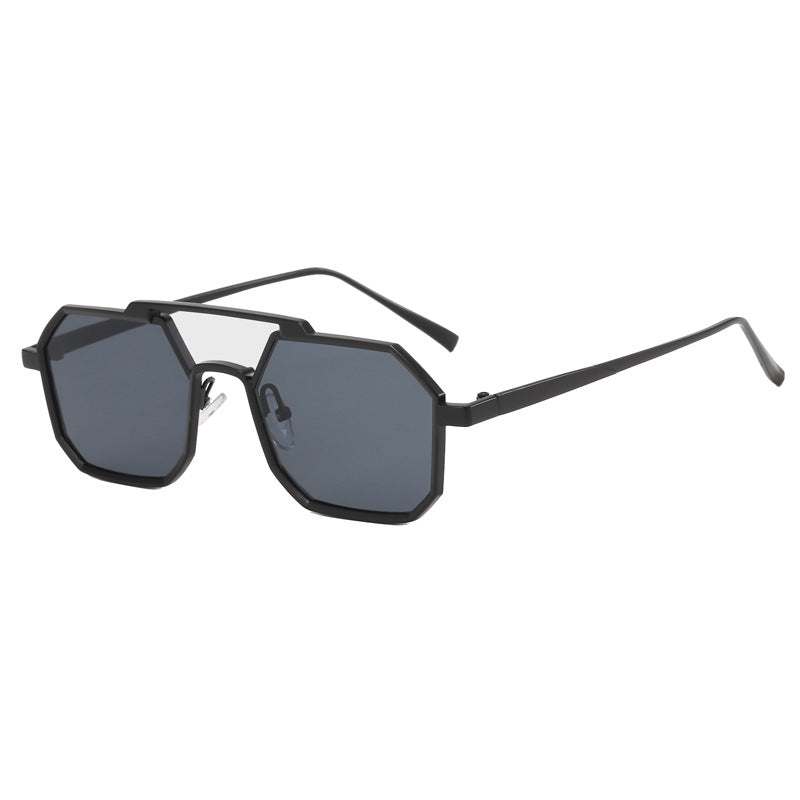 Damen stilvolle Sonnenbrille im eleganten Achtkant-Design Brehn