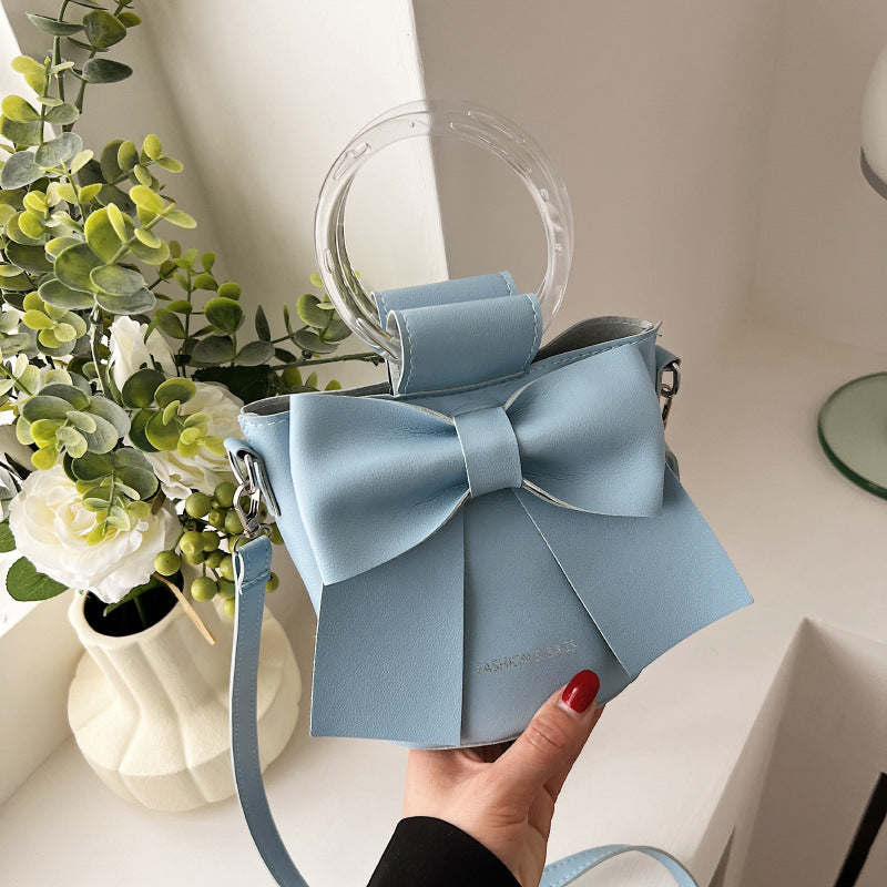 Elegante Handtasche mit Schleifendetail