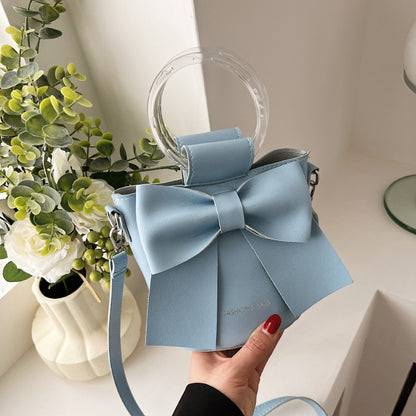 Elegante Handtasche mit Schleifendetail