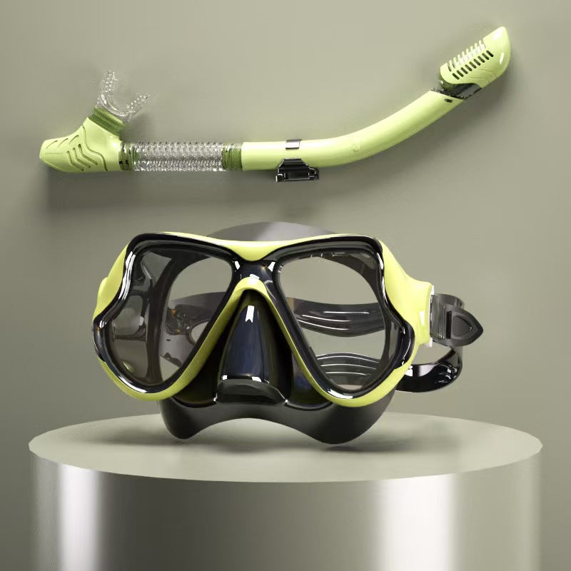 Tauchmaske mit Ergonomischem Design und Einem Flexiblen Schnorchel Brehn