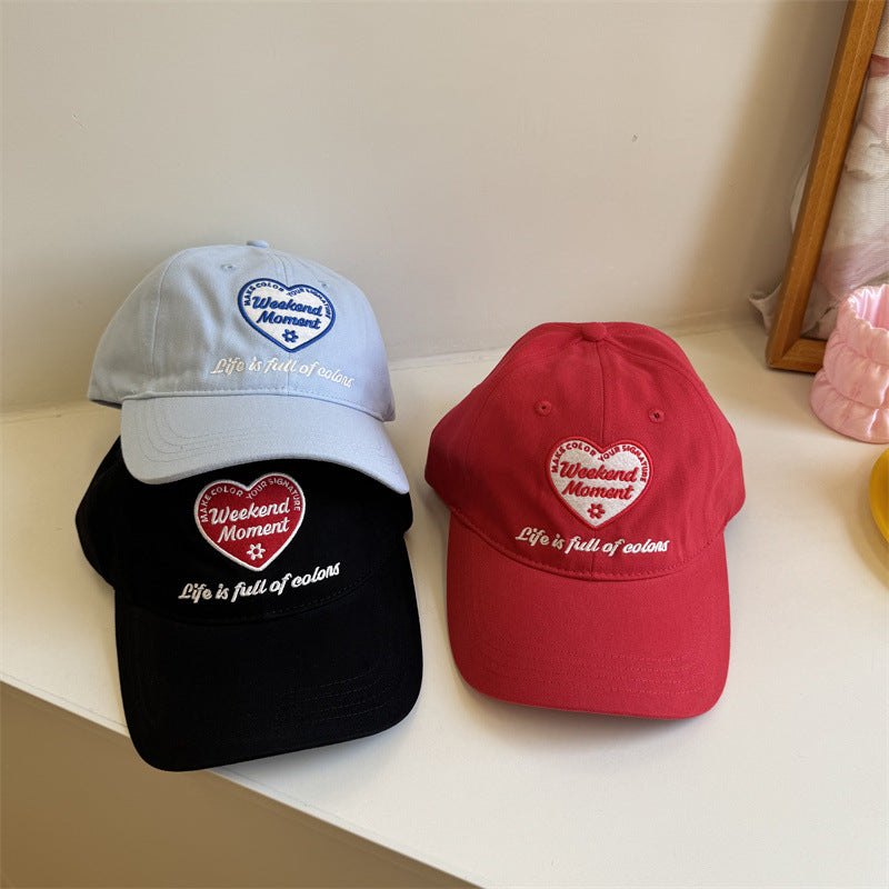 Damen Casual Bestickte Lockere Baseballmütze Brehn