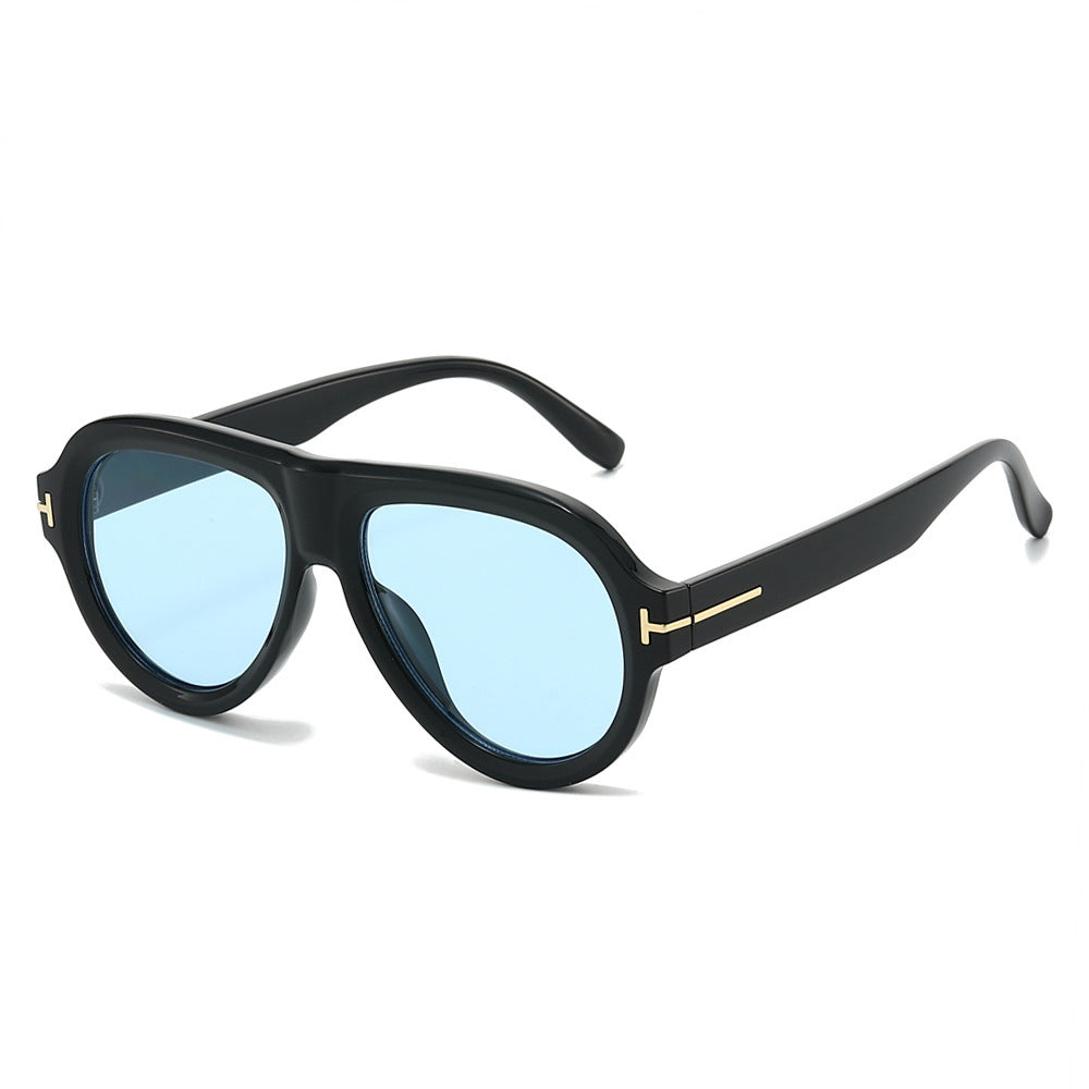 Modebewusste Bunte Geometrische Sonnenbrille Brehn