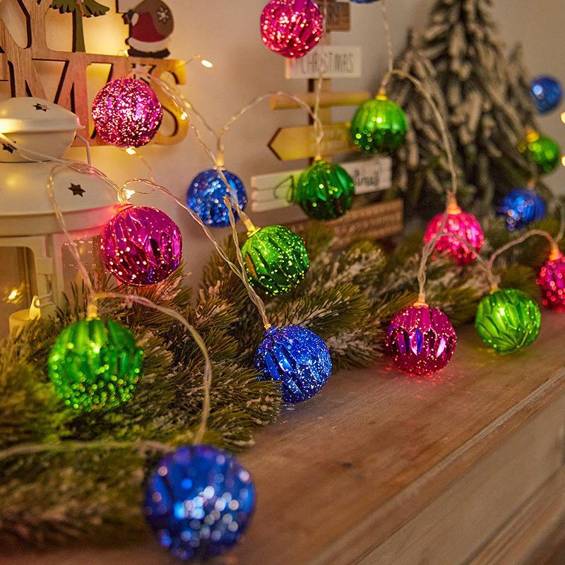 Farbige LED Weihnachtslichterkette Brehn