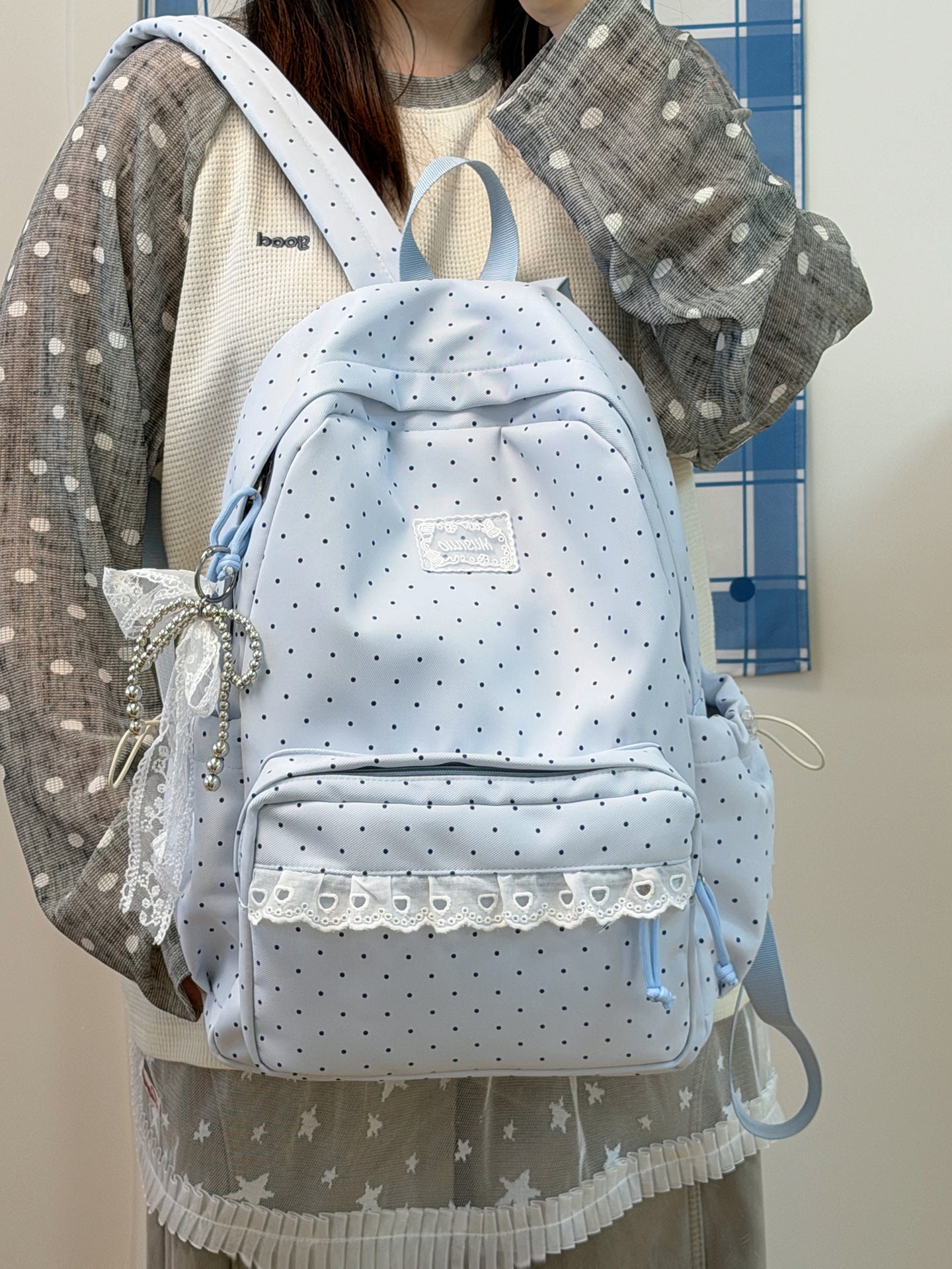 Dekorativer Schulrucksack