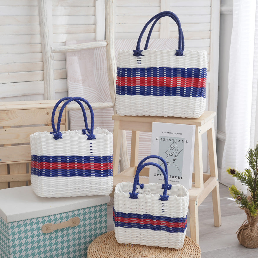 Weichgewebte Strandtasche Brehn