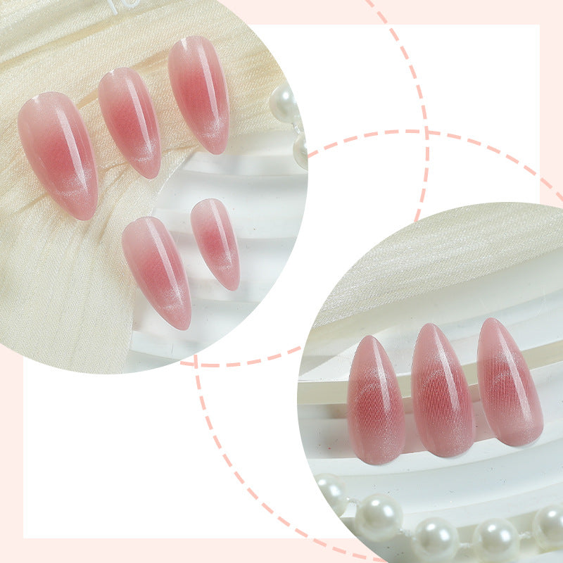 Hochwertiges Press-On Nail Set mit Gradient Design Brehn