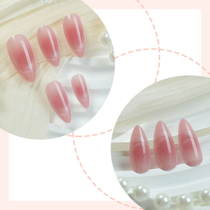 Hochwertiges Press-On Nail Set mit Gradient Design Brehn