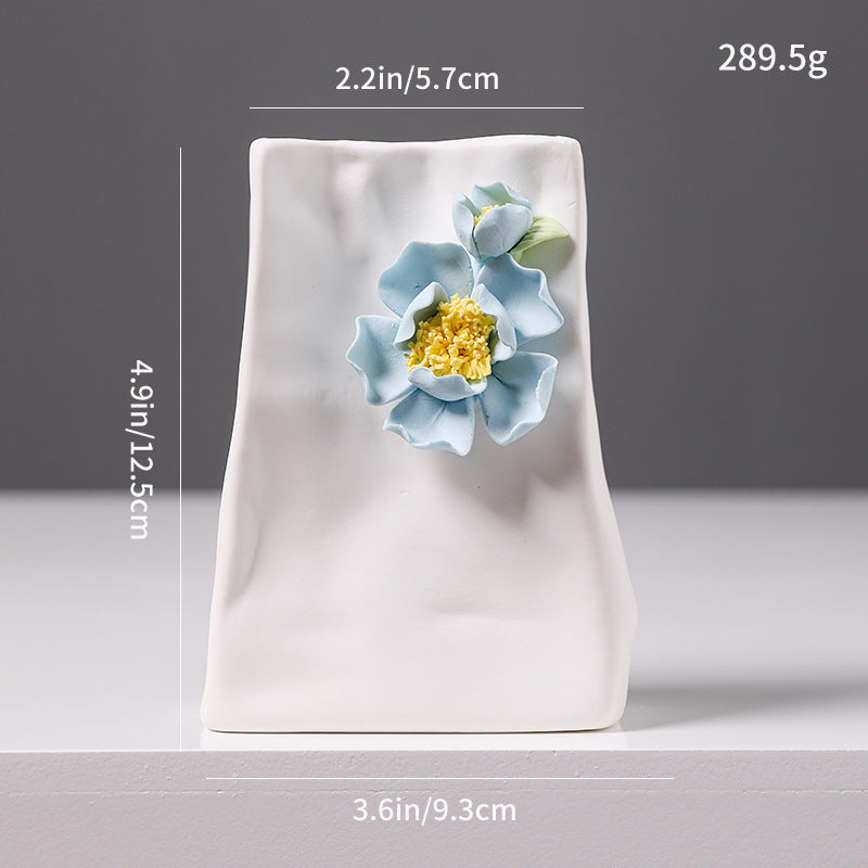 Dekorative Blumenkrug Ornament