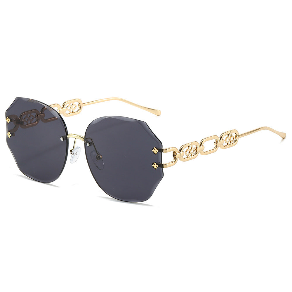 Elegante Übergroße Achteckige Sonnenbrille Brehn