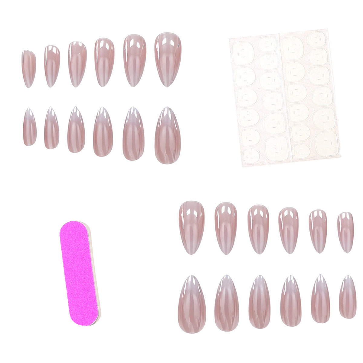 Ombre Nail Art Design Brehn