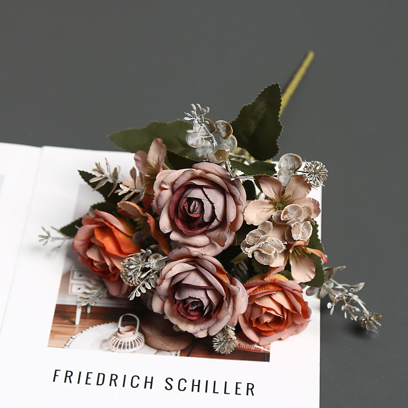 Faux Blumenstrauß für die Indoor-Heimdekoration
