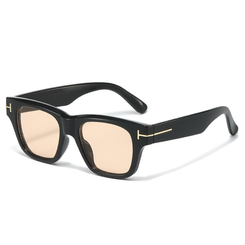 Klassische Quadratische Rahmen Sonnenbrille Brehn
