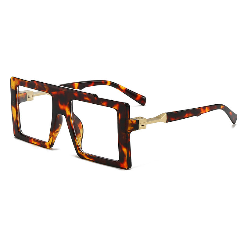 Damen modische Sonnenbrille mit rechteckigem Rahmen Brehn