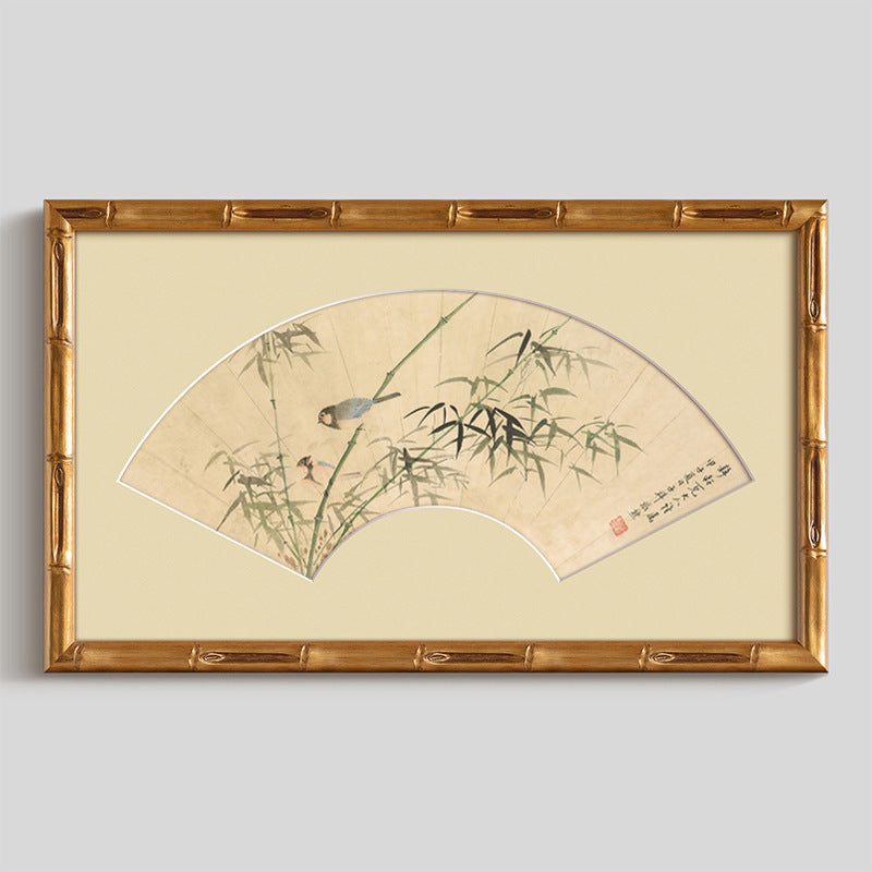 Eingemachtes Bambus Kunstdisplay
