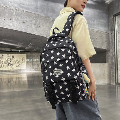 Vielseitiger Sternenmuster-Rucksack Brehn