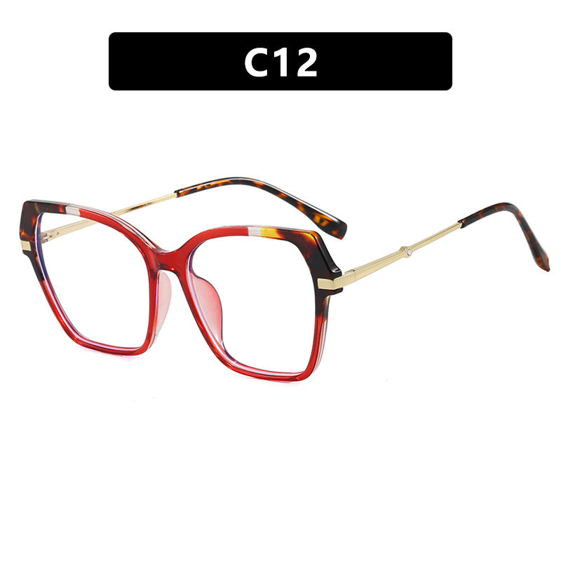 Damen quadratische Sonnenbrille mit elegantem Metallrahmen und schützendem UV-Filter Brehn
