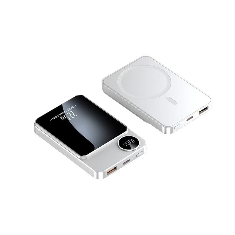 Powerbank mit Schnellem Drahtlosen Ladegerät und Lcd-Anzeige Brehn