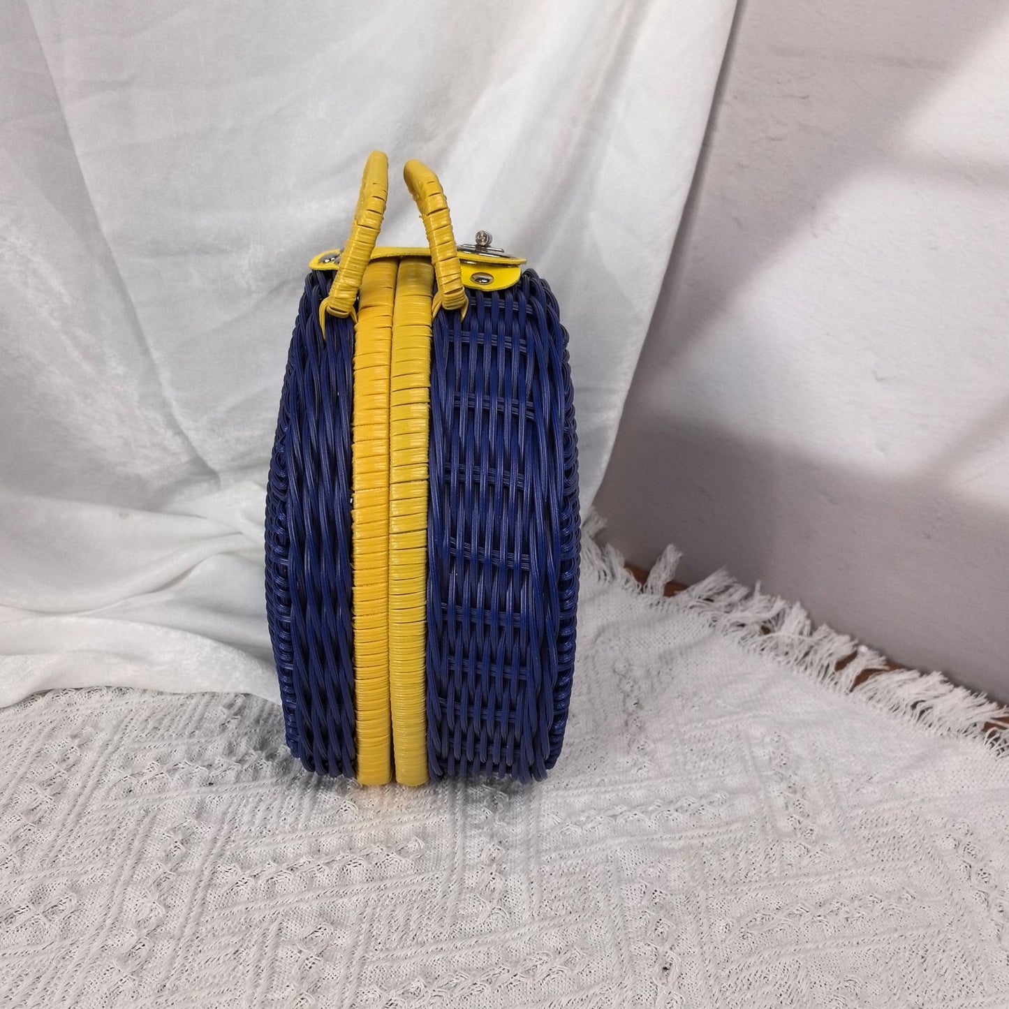 Damen stilvolle geflochtene Handtasche Brehn
