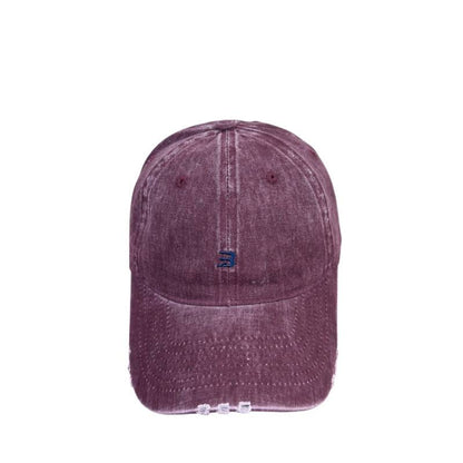 Unisex Distressed Cotton Baseball Cap Brehn 1784083761