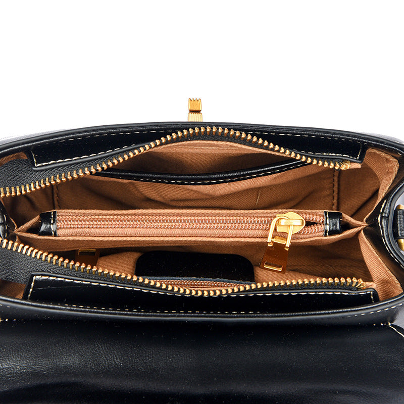 Elegante strukturierte Handtasche Brehn