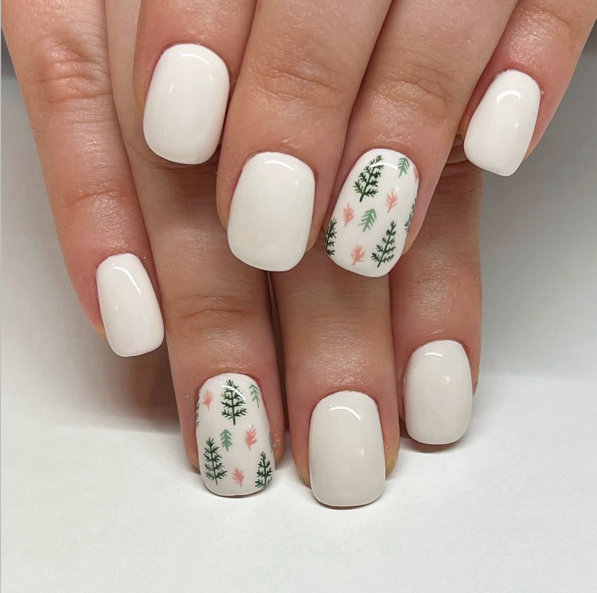 Botanische florale Nagelwickel Brehn