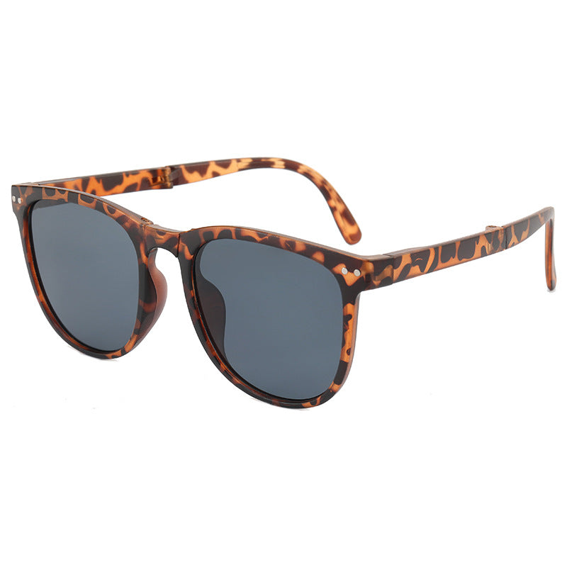 Damen modische Oversized-Sonnenbrille mit verspiegelten Gläsern Brehn
