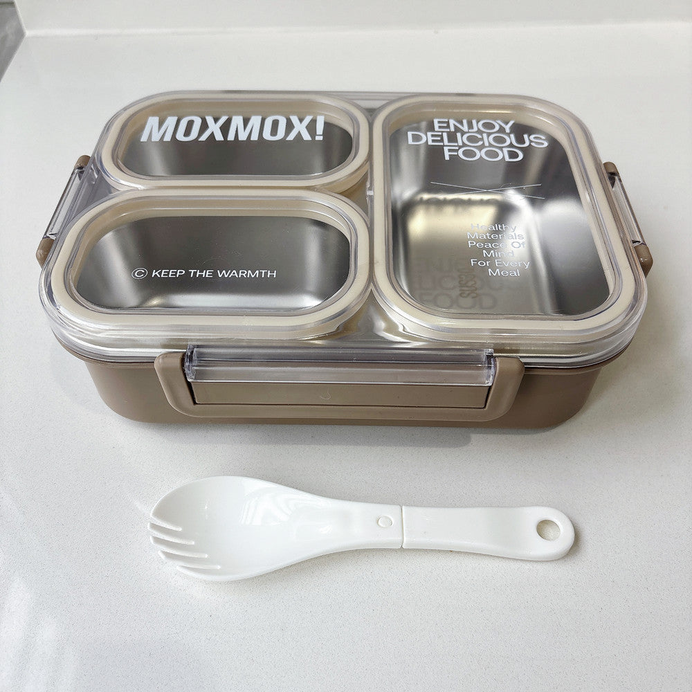 Premium Edelstahl Multi-Compartment Lebensmittel Aufbewahrungsbehälter