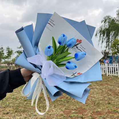 Dekoratives künstliches Tulpenbouquet