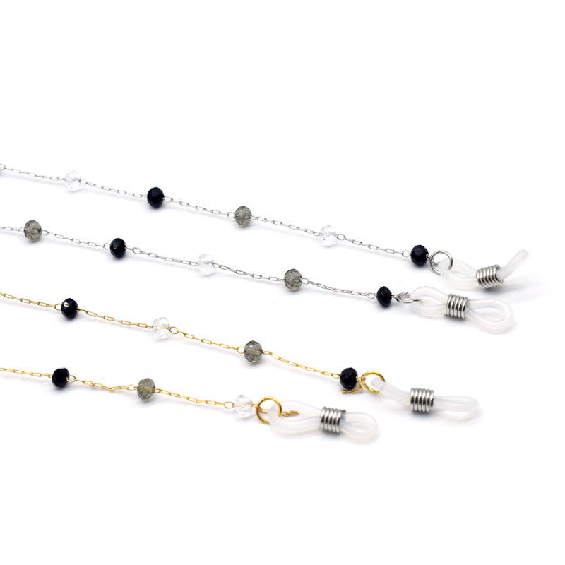 Elegante Perlen Brillen Kette Brehn
