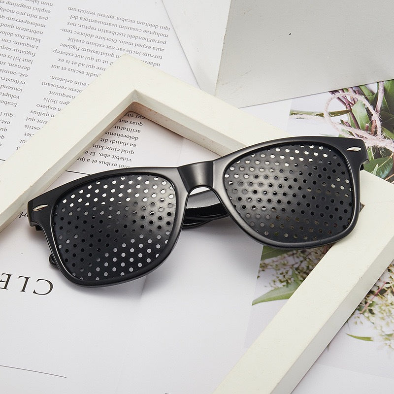 Retro Perforierte Sonnenbrille Brehn
