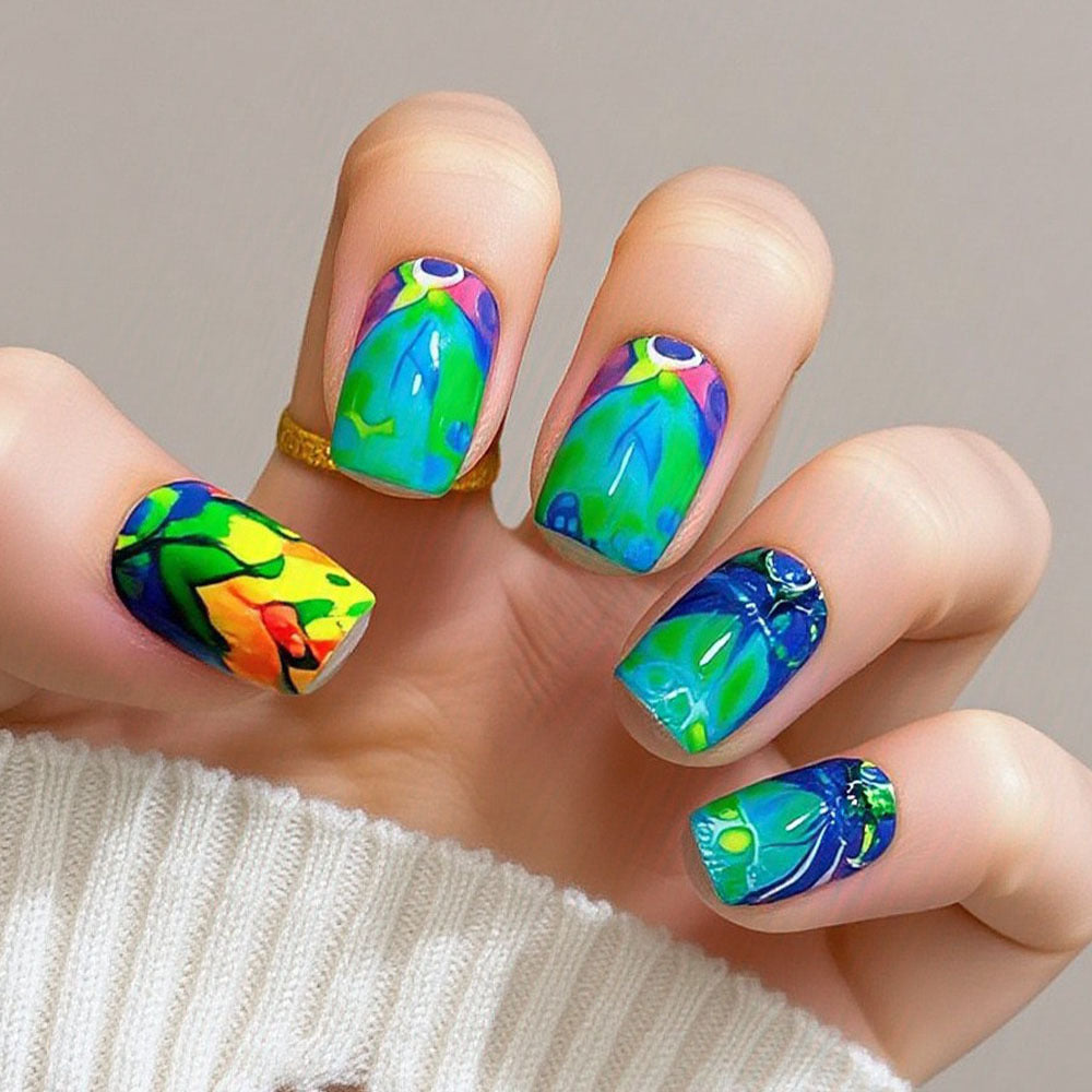 Kunstvolle Nagelverlängerungen mit Eleganten Spitzen Brehn