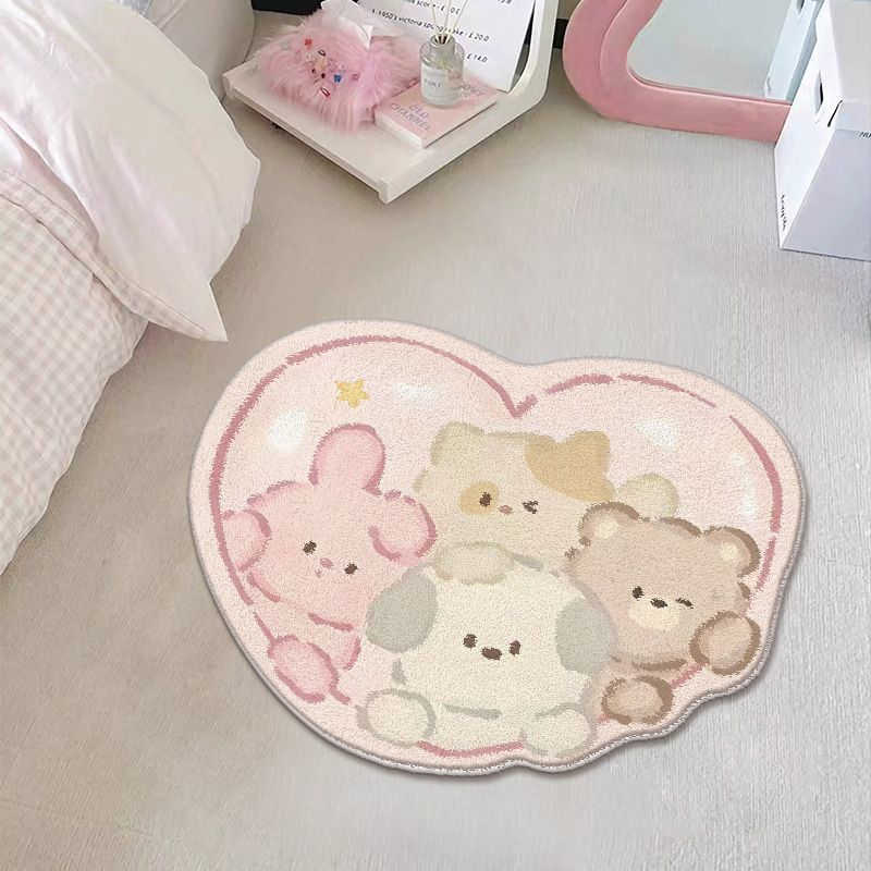 Adorabler Cartoon Bären Bereich Teppich Brehn