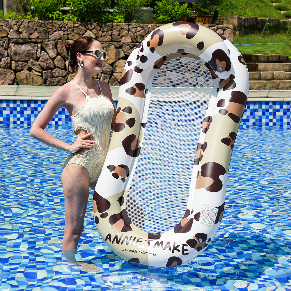 Damen Aufblasbare Luxus-Schwimminsel mit Sonnenschutz Brehn